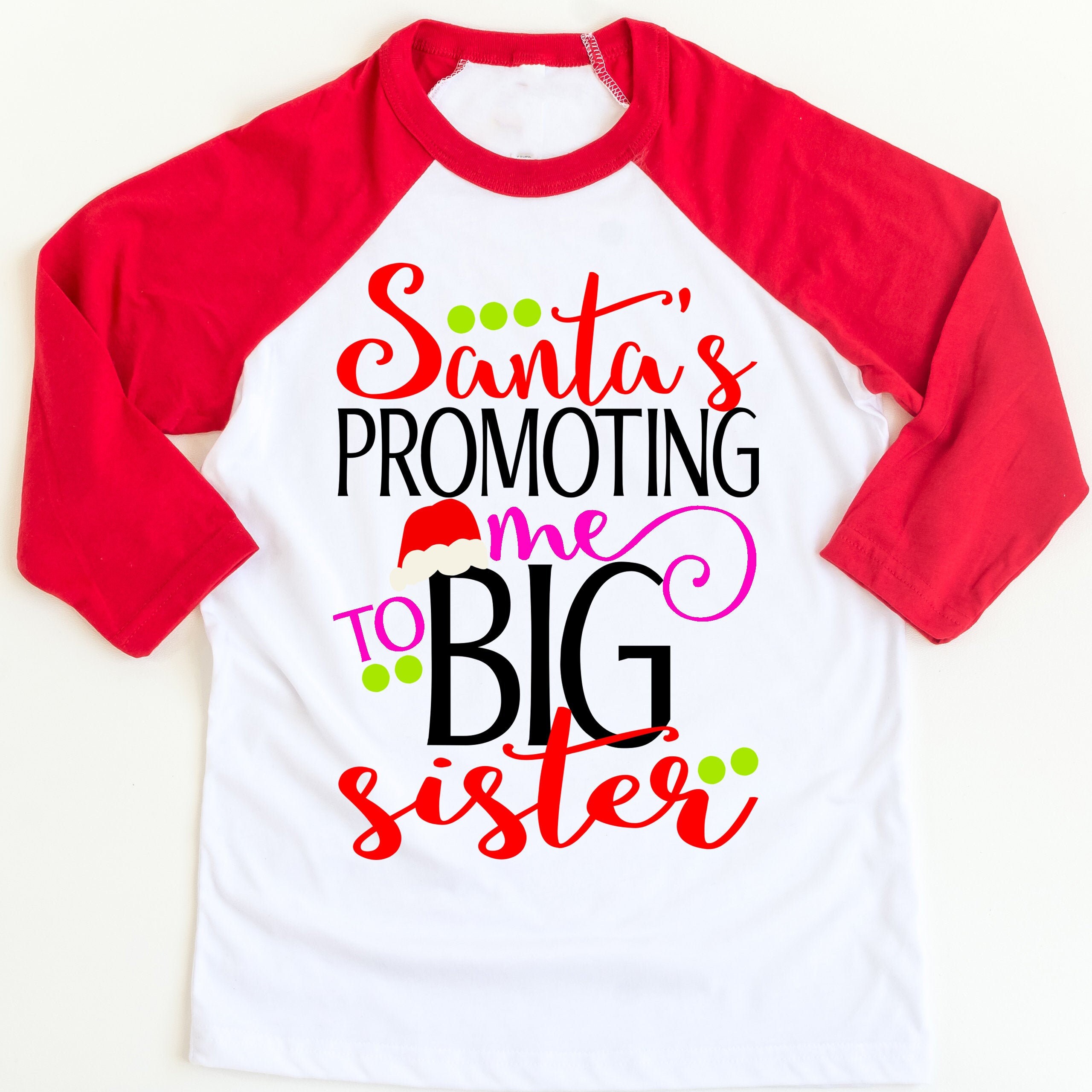 big sister christmas shirt