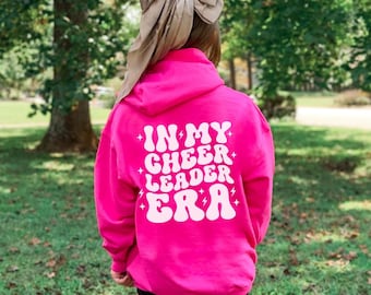 Cheerleader shirt - Girls And  Women's Hoodie - Cheerleading Competition Shirt - Oversized Sweatshirt