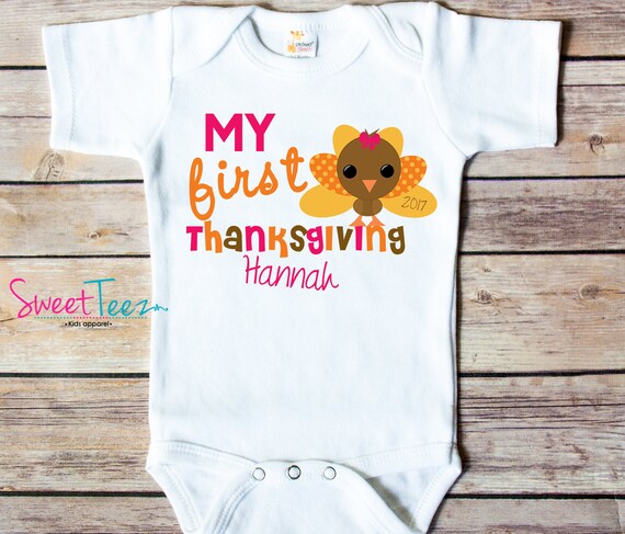 my first thanksgiving shirt