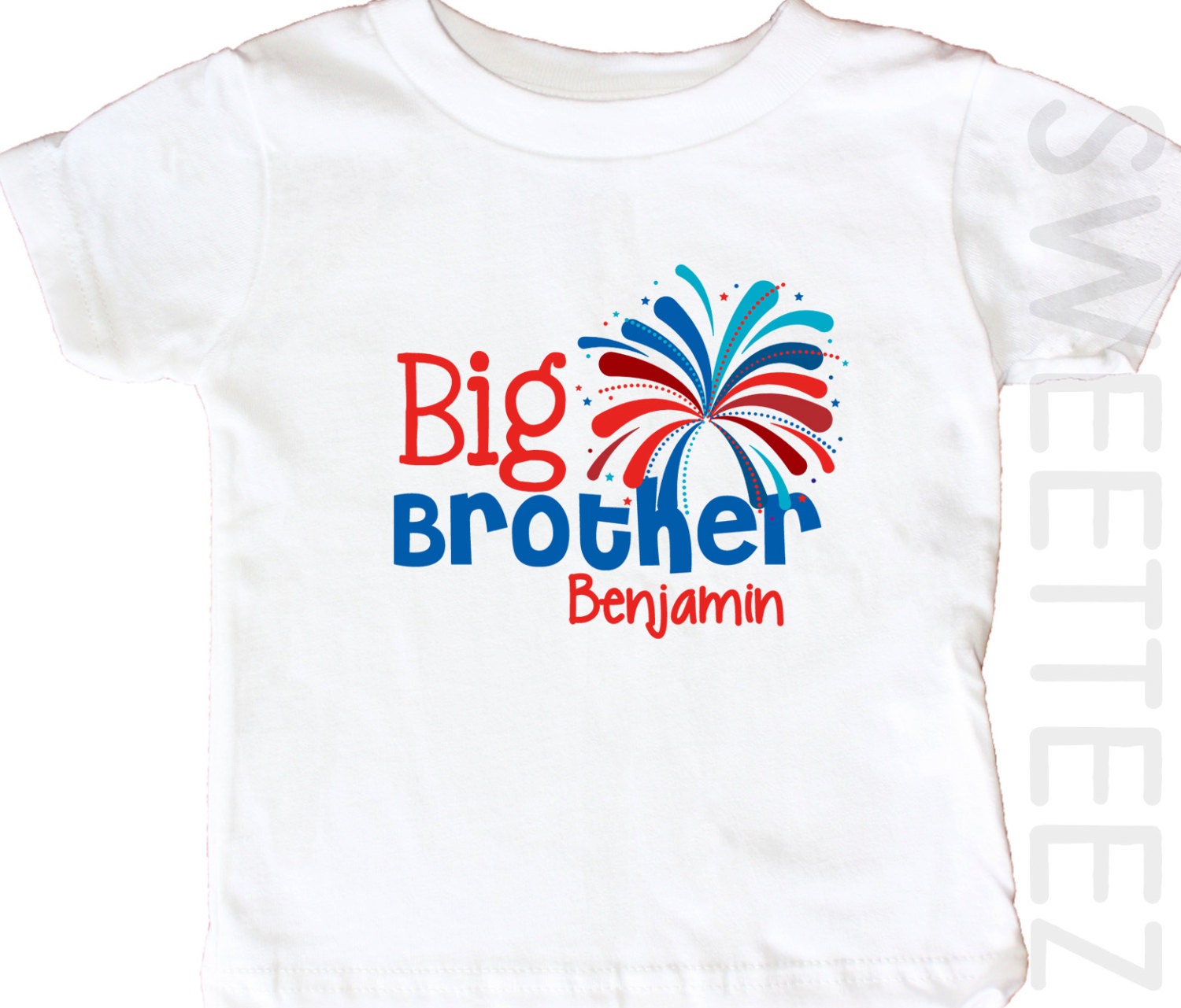 Big brother shirt 4th of july big sister fireworks sibling  etsy