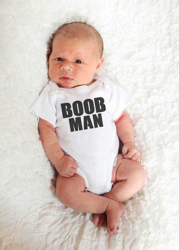 Breastfeeding shirt , breastfeeding shirt for baby boy , breastfeeding  bodysuit , boob man shirt , funny baby clothing