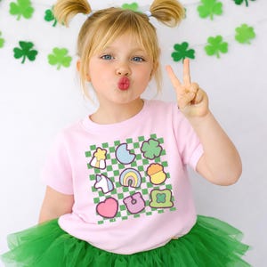 St Patricks Day Shirt Girls • Lucky Shirt • Lucky St Patrick’s Tee • Kids St Patricks Outfit • Trendy Toddler Girl Shirt