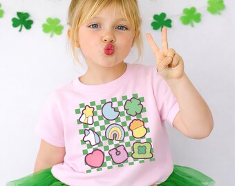 St Patricks Day Shirt Girls • Lucky Shirt • Lucky St Patrick’s Tee • Kids St Patricks Outfit • Trendy Toddler Girl Shirt