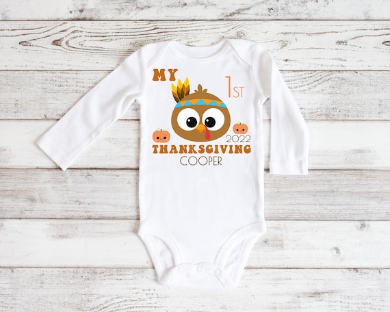 Baby boy hotsell first thanksgiving outfit