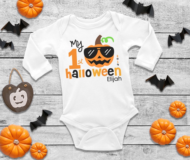 First Halloween Baby Boy My First Halloween Outfit For Baby Etsy