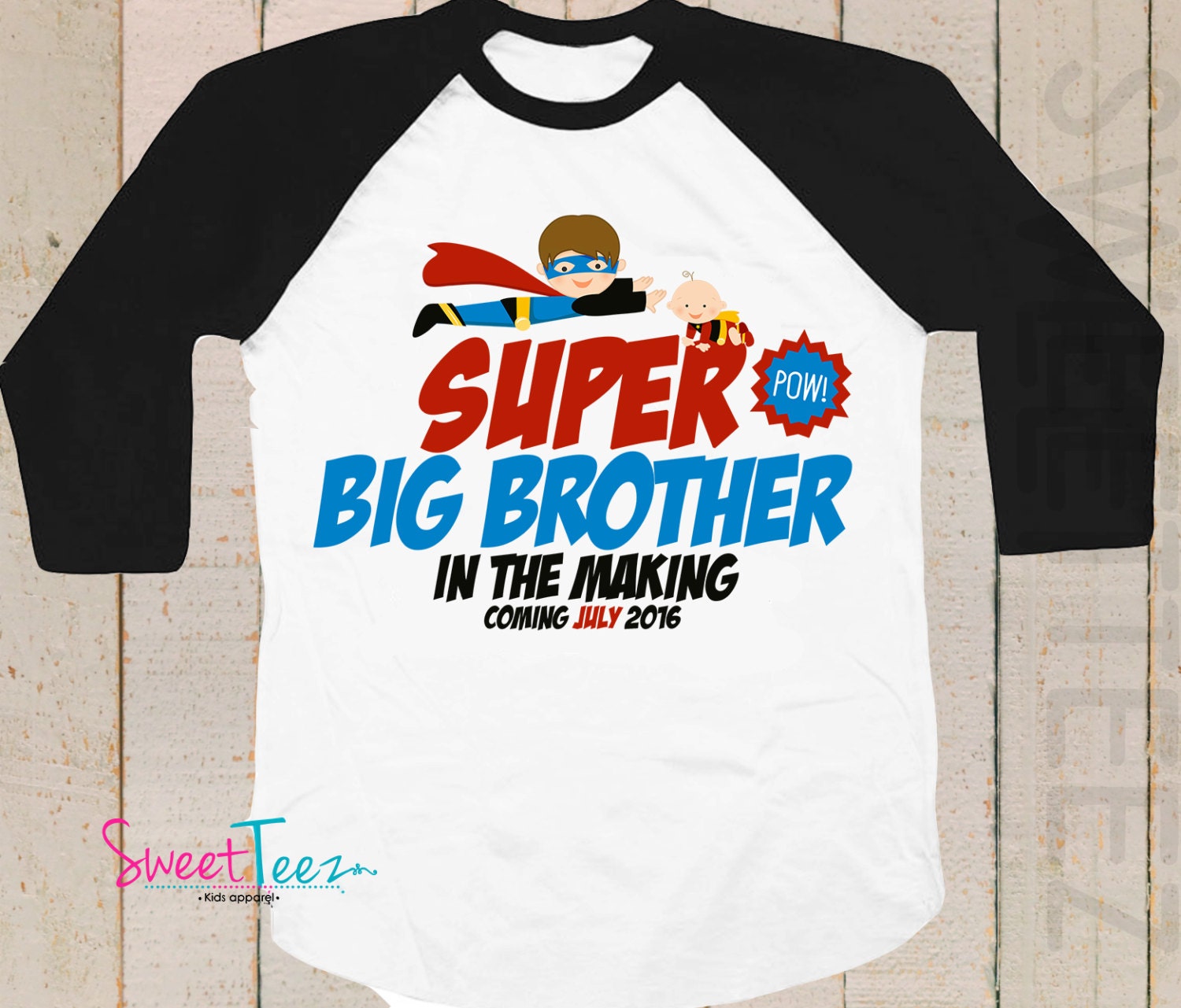 big brother shirt, all-star baseball personalized raglan tshirt