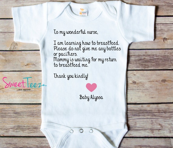 Breastfeeding Baby Bodysuit or Shirt Learning to Breastfeed Awareness Baby  Bodysuit Toddler Shirt -  Canada