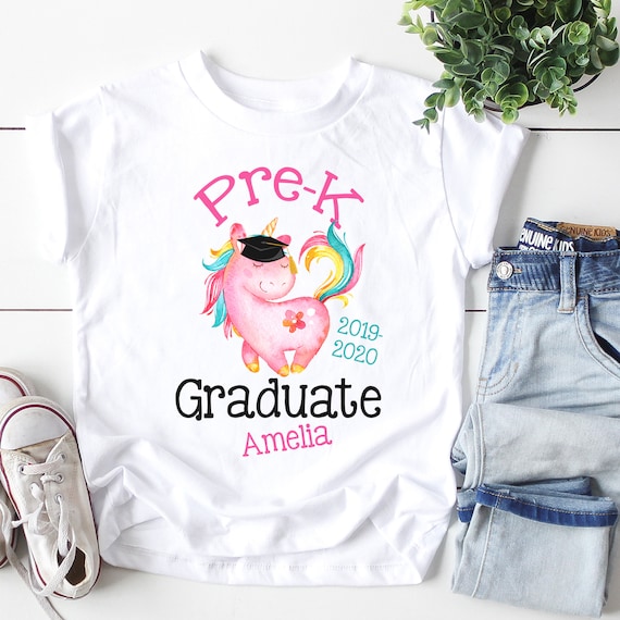 Kids Pre K Unicorn 2019 Graduation Graduate Gift Shirt Kids Pre K Unicorn 2019 Graduation Graduate Gift Shirt