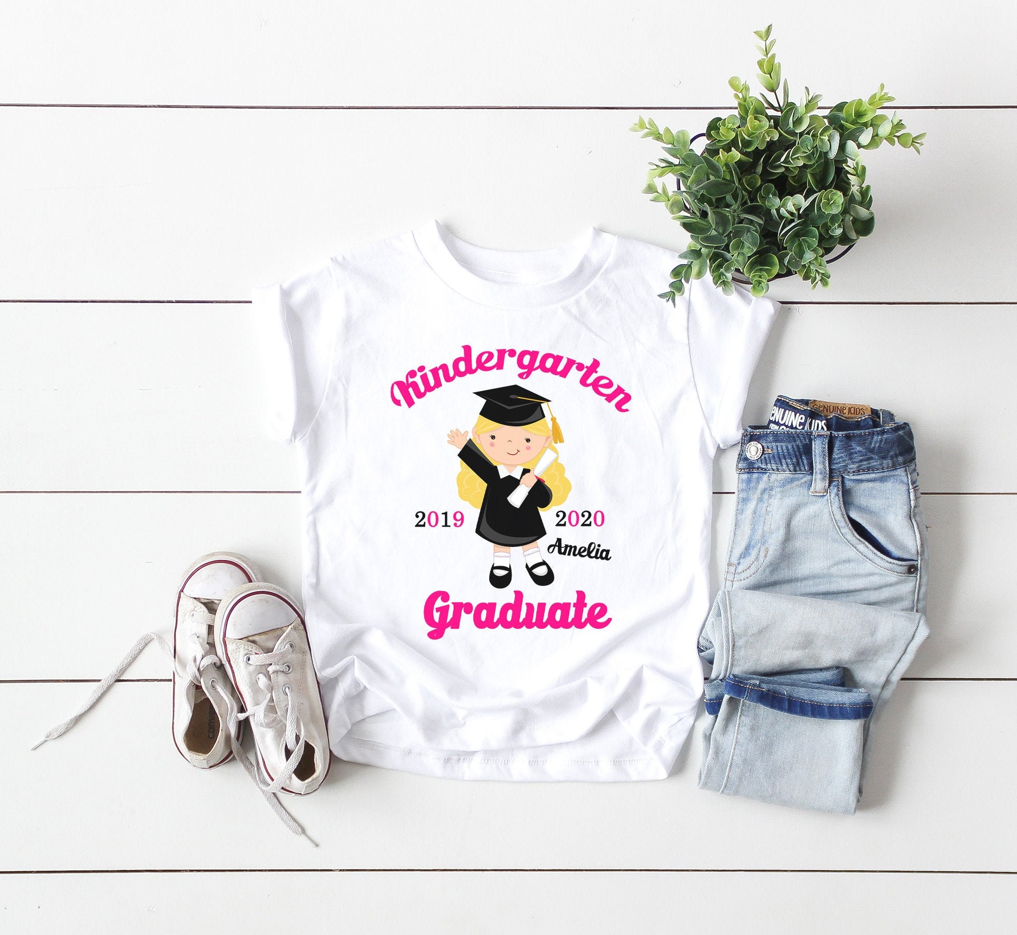Kindergarten Graduation Shirt - Personalized Kindergarten Graduation …