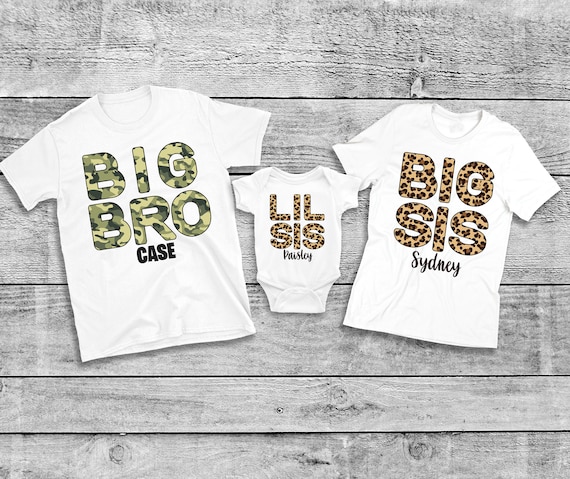 Personalized big brother t cheap shirt
