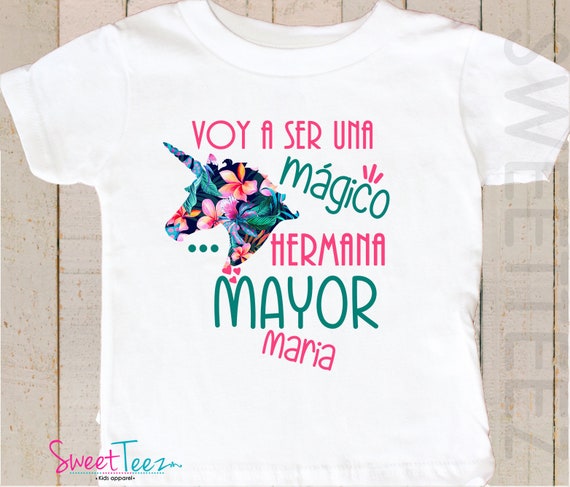 Hermana mayor hermana mayor camisetas camisetas de - Etsy España