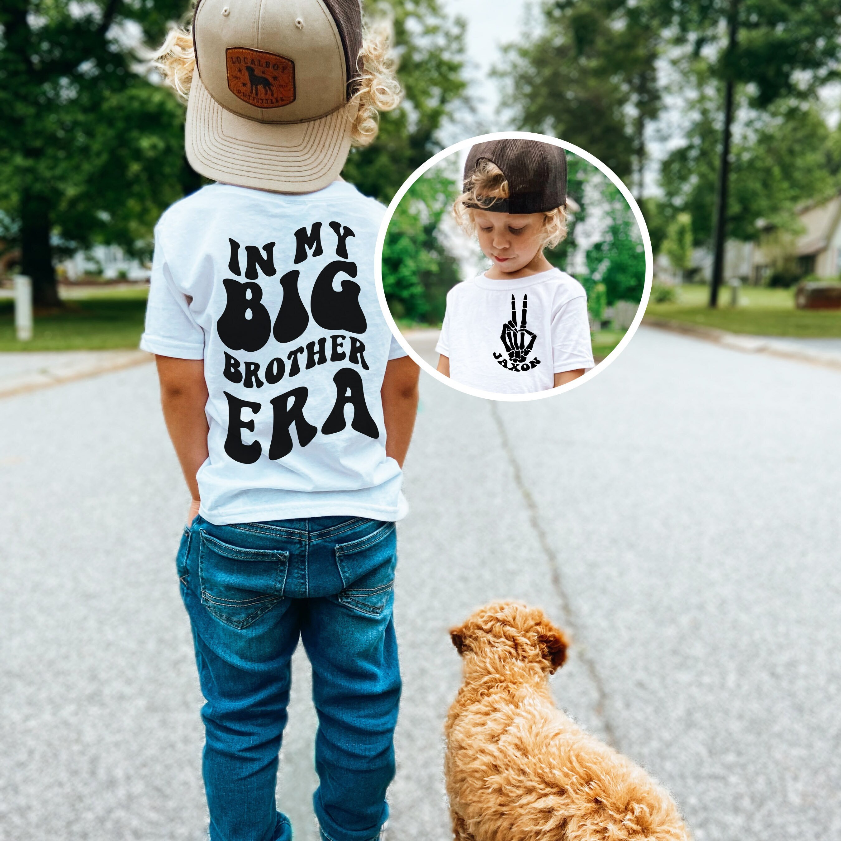 Big Brother Shirt - Boys Comfort Colors® T-shirt - Trendy 'in My