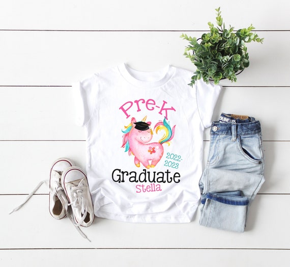Preschool Graduation Unicorn Shirt Preschool Graduation Unicorn Shirt