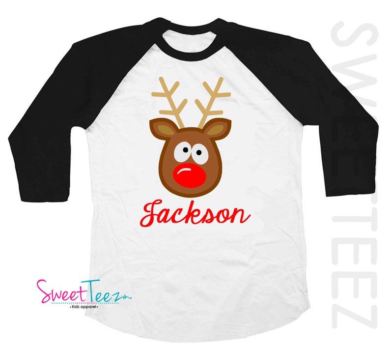 homemade reindeer shirt