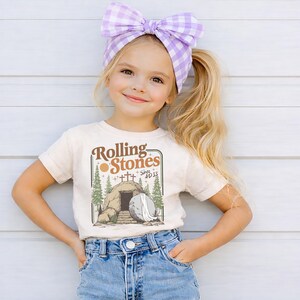 Toddler Easter Shirt Boy • He Is Risen Kids Shirt • Christian Easter Outfit • Empty Tomb Religious Tee • Boys Easter Sunday Shirt image 7