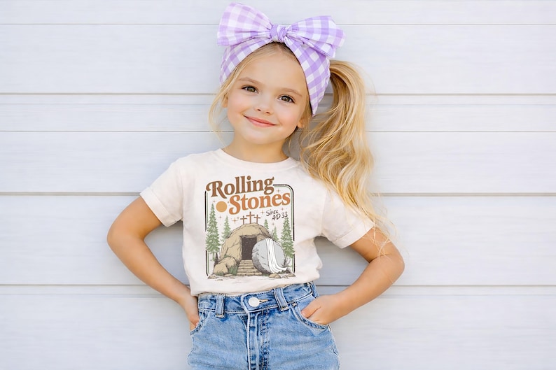 Toddler Easter Shirt Boy • He Is Risen Kids Shirt • Christian Easter Outfit • Empty Tomb Religious Tee • Boys Easter Sunday Shirt image 7