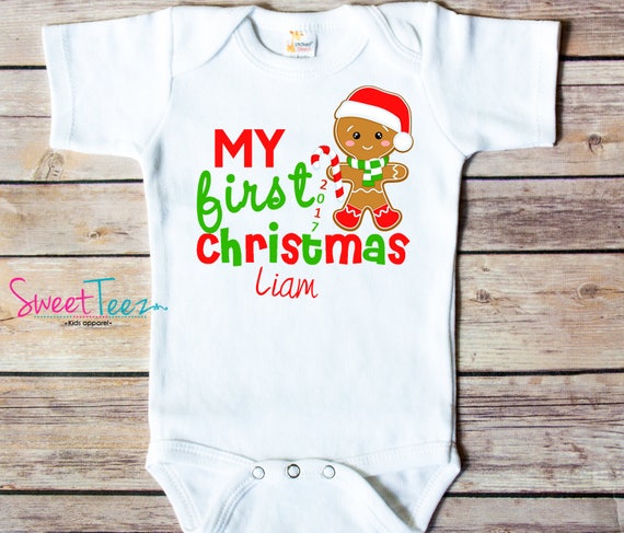 my first christmas shirt