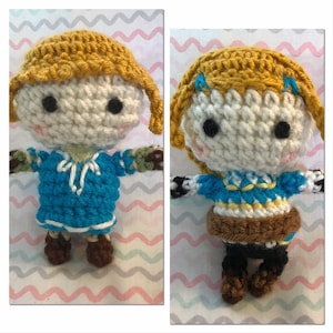 Zelda: Breath of the Wild Amigurumi Dolls [ Link/Zelda ]