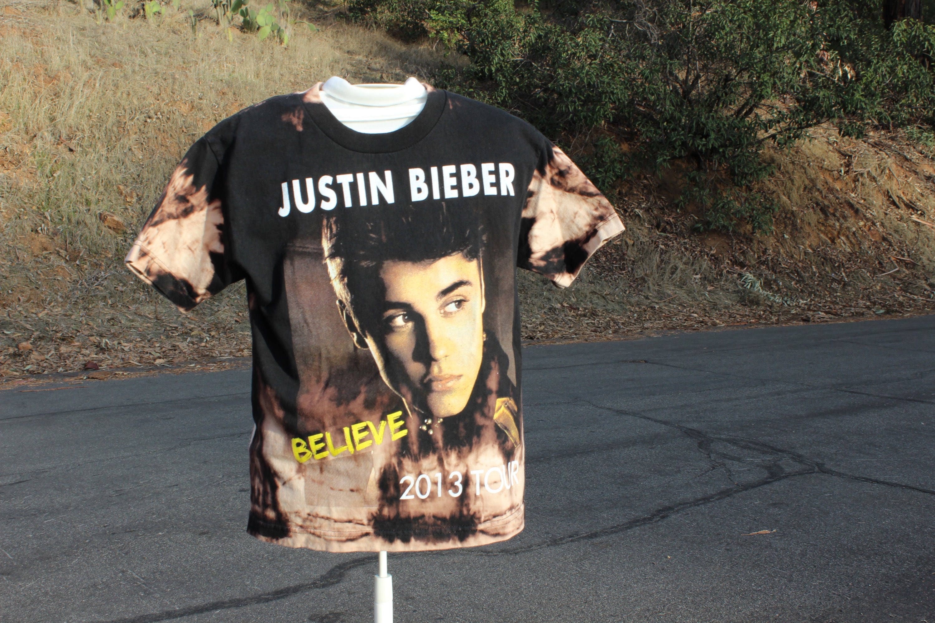 Justin Bieber Believe Tour Shirt - Etsy
