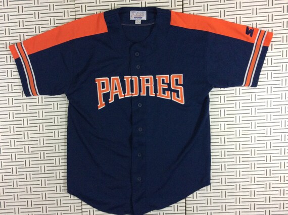 padres blue and orange jersey