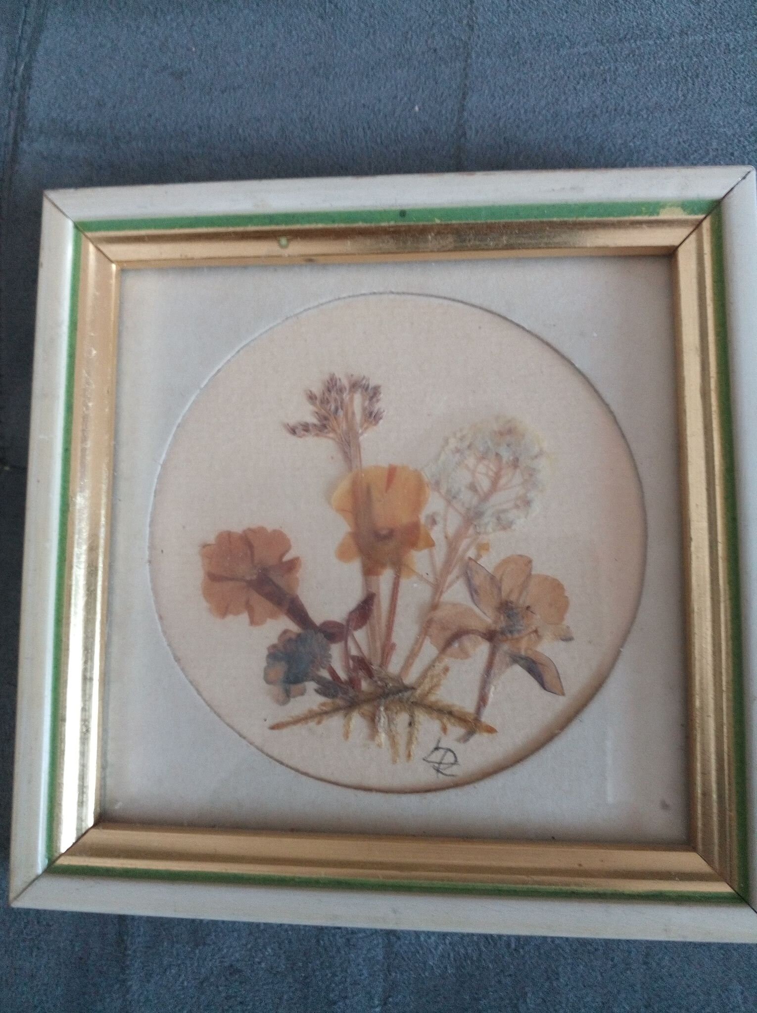 Tableau Herbier Signé et Numéroté