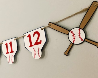 baseball birthday decor, baseball birthday banner, baseball first birthday photo banner, all star baseball birthday, rookie of the year
