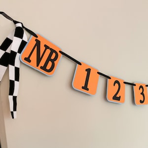 McLaren inspired racing formula one fast one first birthday party, racing birthday banner, race car birthday party, fast one, checkered flag