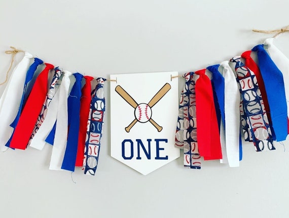 baseball party, baseball high chair banner, baseball cake smash banner, sports birthday, all star sports birthday, baseball baby shower Il_570xn