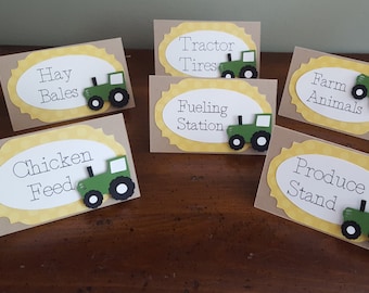 Tractor Party Food Tents