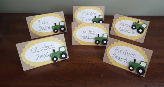 Tractor Party Food Tents Il_570xn