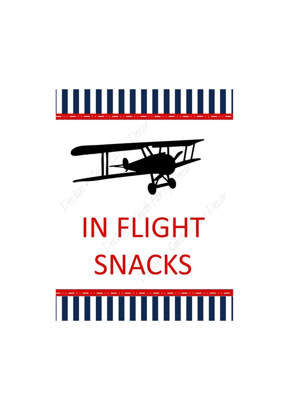 Airplane Party Time Flies Refueling Station Airplane Prints