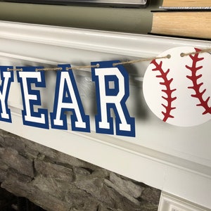 rookie of the year baseball cake smash photo session backdrop birthday banner