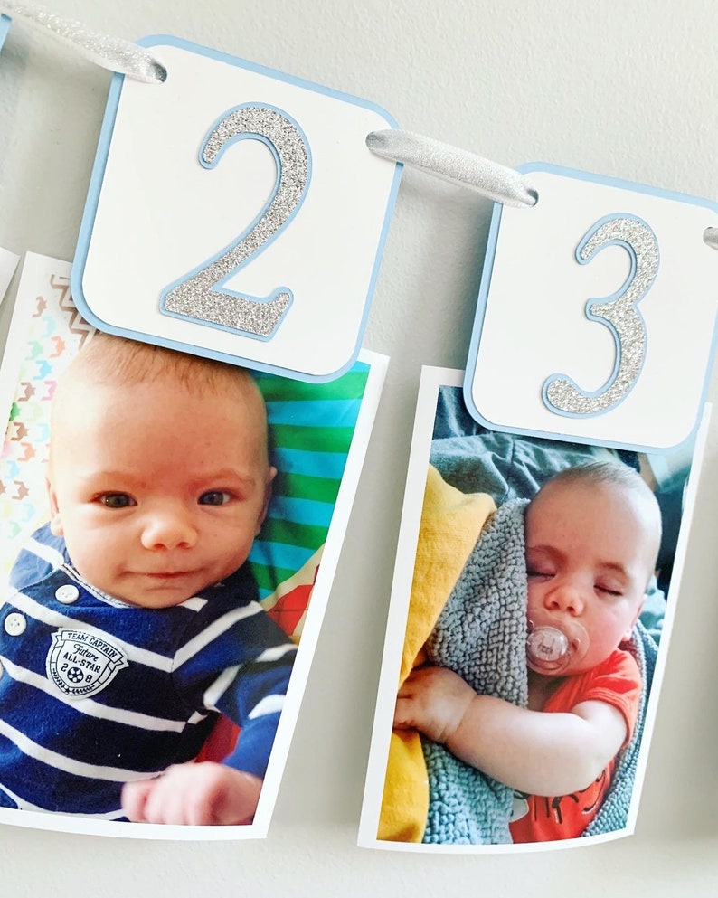 Decoraciones de cumpleaños de Winter ONEderland, Niño de Winter ONEderland, Fiesta de cumpleaños de copos de nieve de invierno, Banner de fotos de Winter ONEderland imagen 4