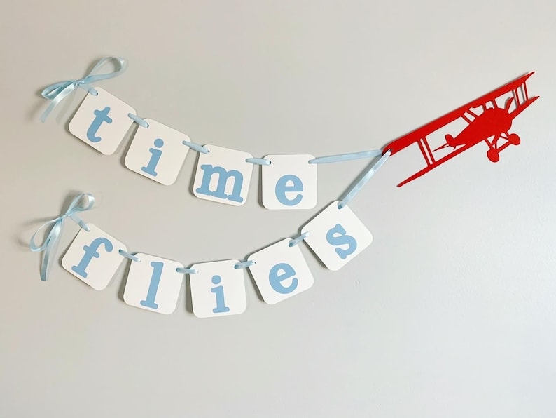 time flies banner