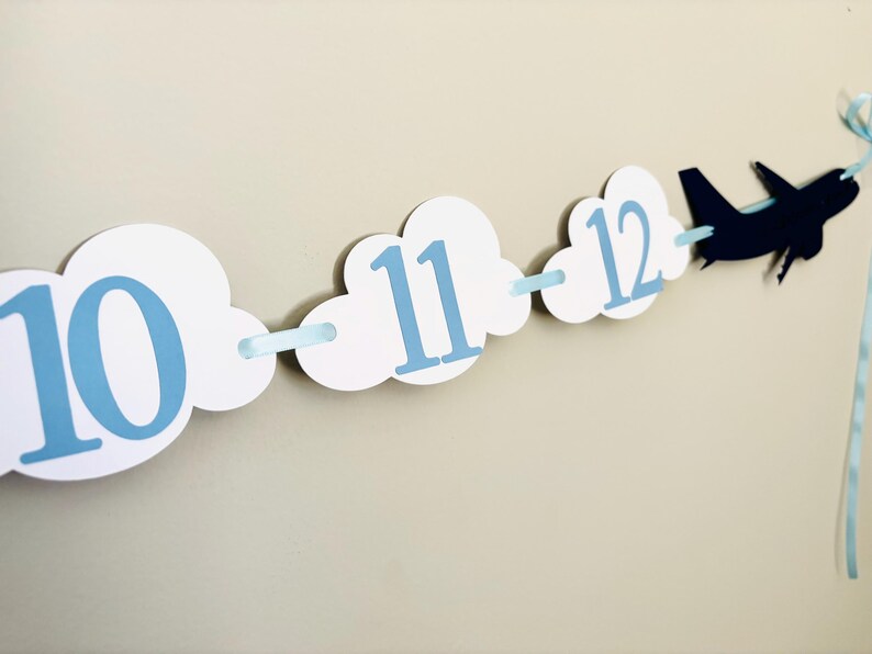 Time Flies First Birthday 737 Airplane Decor, Commercial Airliner 737 ...