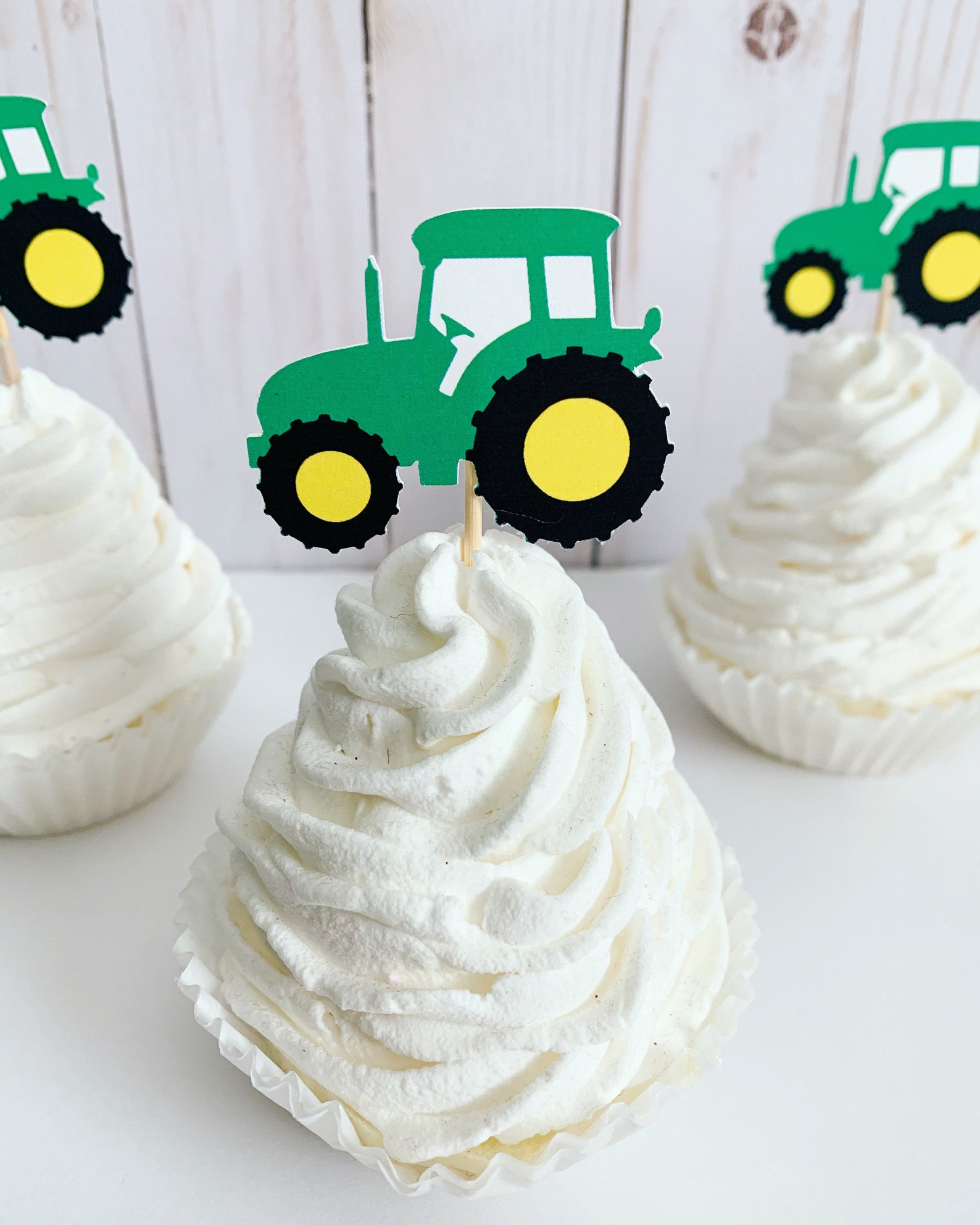 Blue Tractor Birthday Decorations Blue Tractor Baby Shower Etsy