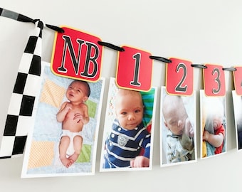 Ferrari formula one racing first birthday party, race car birthday party decorations, ferrari birthday, formula one, fast one, personalized