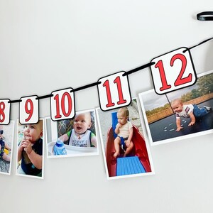 racing first birthday photo banner