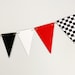 Racing Pennant Banner Race Car Birthday Decorations Monster - Etsy