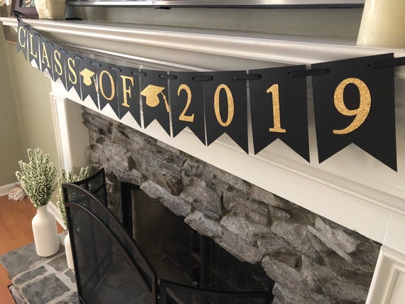Graduation Party Decorations Graduation Banner Congrats Banner