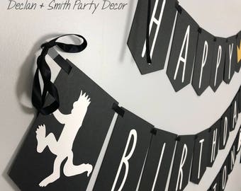 Wild One Birthday Banner, Where the Wild Things Are Theme