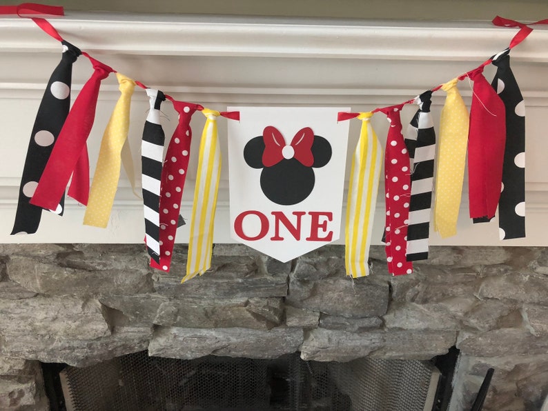 Minnie Mouse Birthday Decorationsminnie Mouse First Etsy