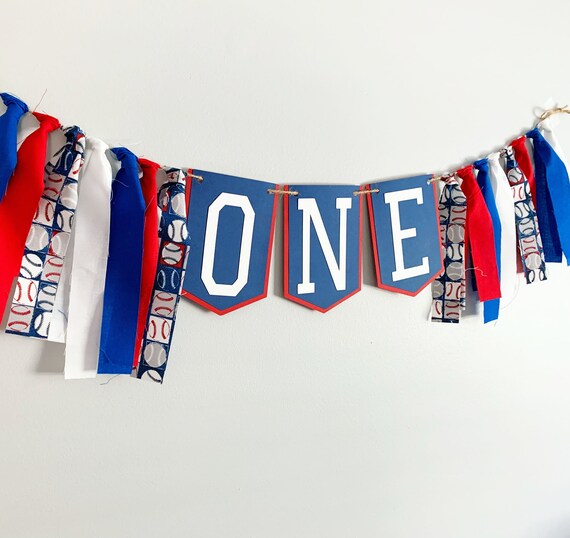 baseball party decorations*baseball high chair*baseball first birthday party*rookie of the year*baseball cake smash*baseball baby shower Il_570xn