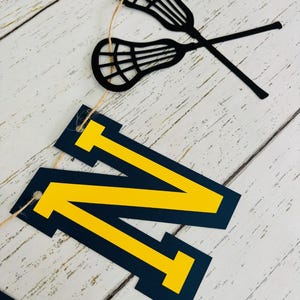 lacrosse custom phrase banner