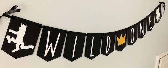 Wild One birthday * Wild One Banner * Where the Wild Things Are birthday * Wild One Birthday Banner * Wild One party * Wild One birthday boy Il_570xn