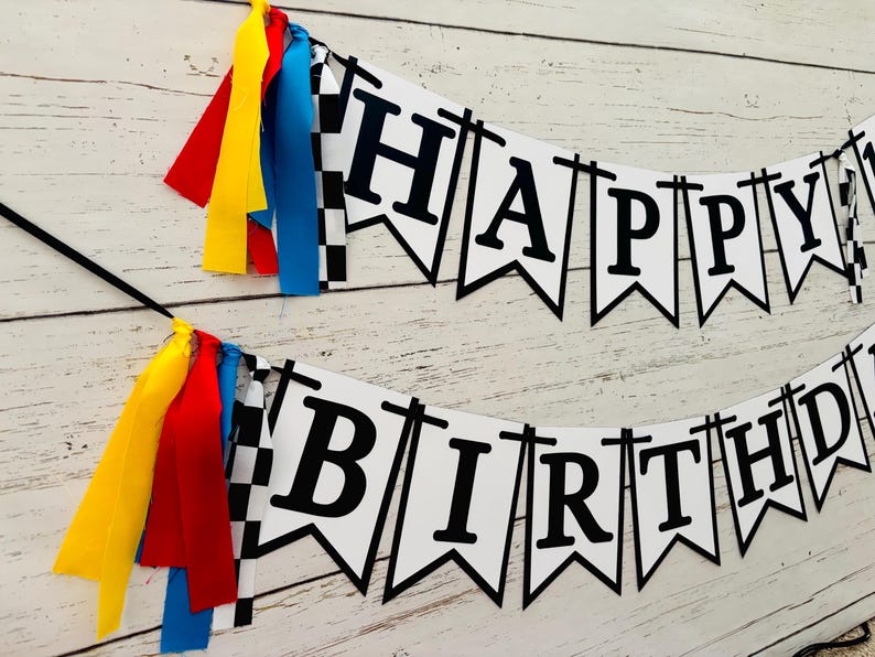 If you ain't first, you're last happy birthday banner fast one first birthday party
