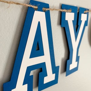 baseball birthday banner