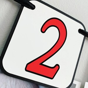 racing first birthday photo banner