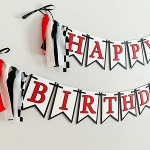 Fast One Racing First Birthday Party, Race Car Birthday Banner, Fast One, Two Fast, Dirt Bike, Formula 1, Personalized racing birthday decor