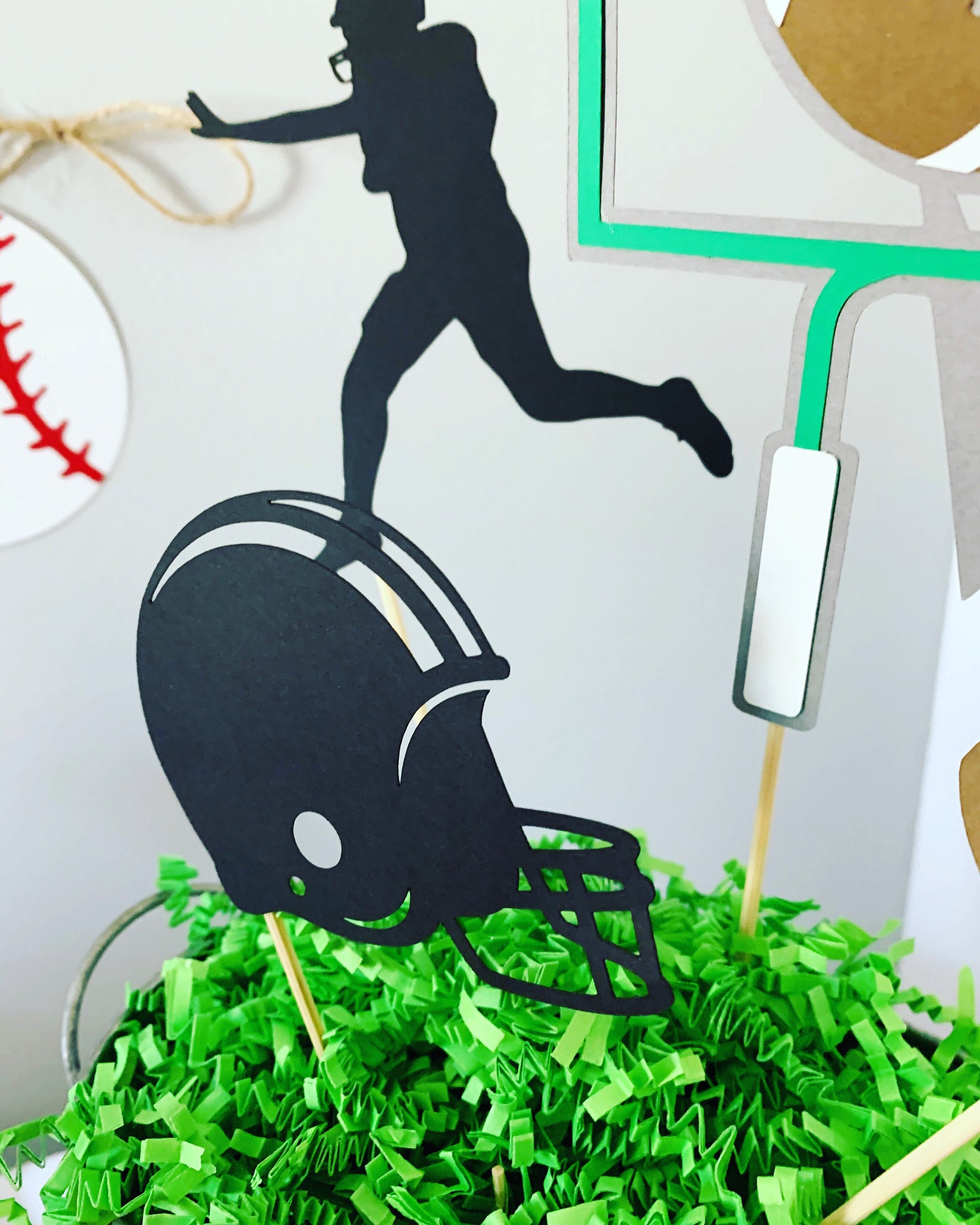 Football decorations football game day decorations football Etsy